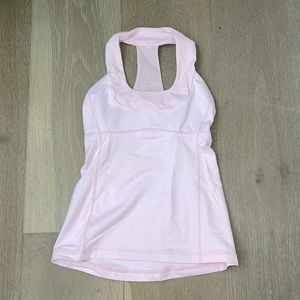 Lululemon pink tank top